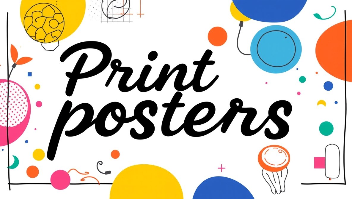 Print posters